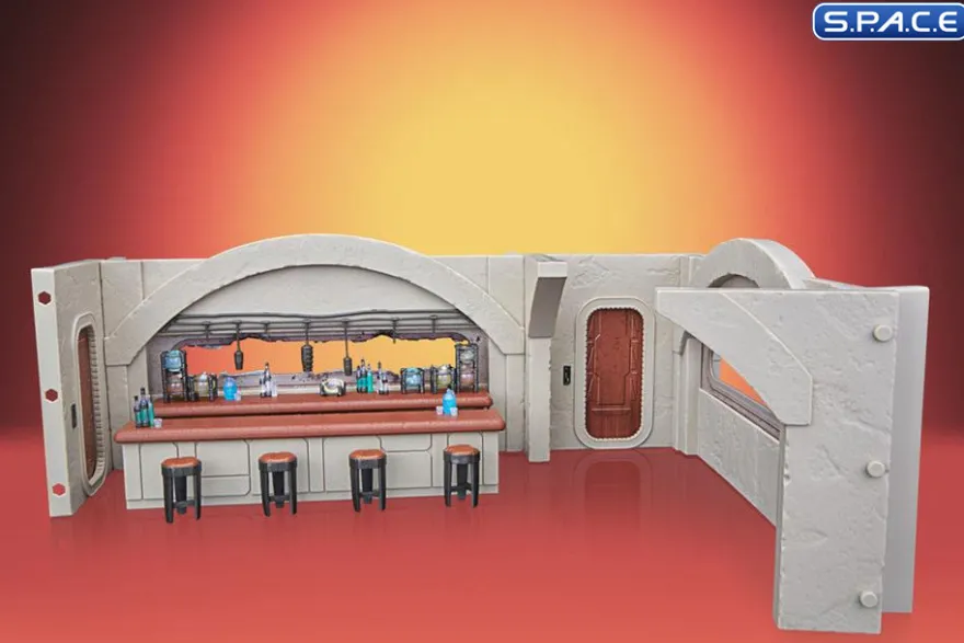 Nevarro Cantina with Imperial Death Trooper