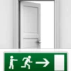Notausgangsschild »Zombie Version 2«