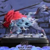 Oki Wolf Form Statue
