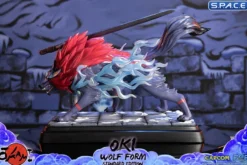 Oki Wolf Form Statue