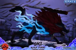 Oki Wolf Form Statue