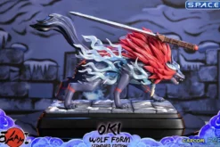 Oki Wolf Form Statue