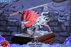 Oki Wolf Form Statue