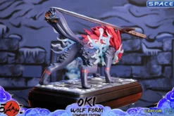 Oki Wolf Form Statue