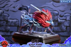 Oki Wolf Form Statue