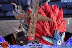 Oki Wolf Form Statue