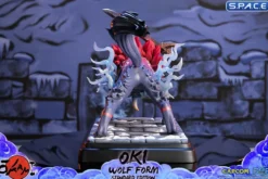 Oki Wolf Form Statue
