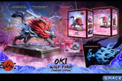 Oki Wolf Form Statue