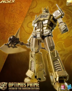 Optimus Prime MDLX Collectible Figure - Year of the Dragon Version