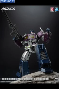 Optimus Prime MDLX Collectible Figure - Shattered Glass Version