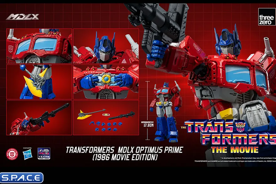 Optimus Prime MDLX Collectible Figure