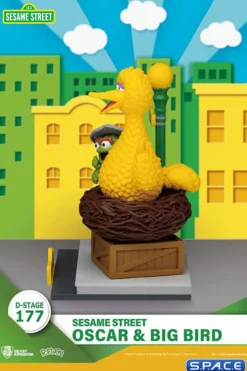 Oscar & Big Bird Diorama Stage 177