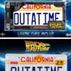 1:1 OUTATIME License Plate