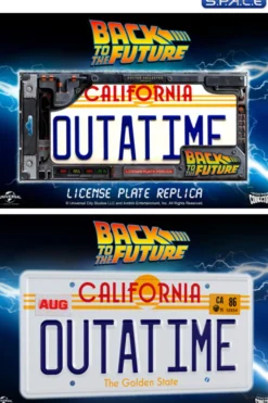1:1 OUTATIME License Plate