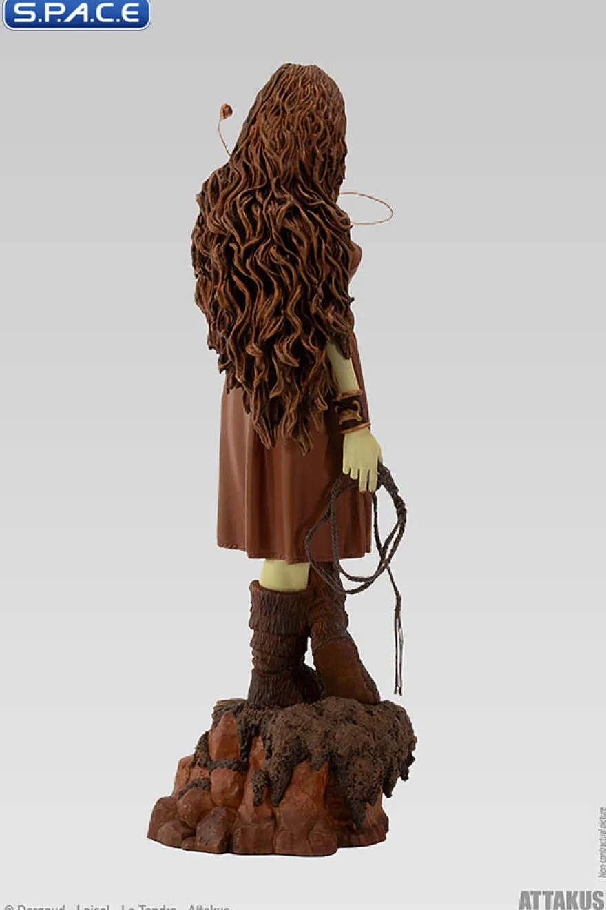 Pelisse mit Pelzchen Statue - Sepia Version