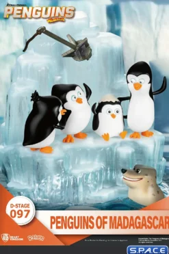 Penguins of Madagascar Diorama Stage 097
