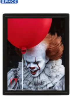 Pennywise Evil framed 3D Lenticular Poster