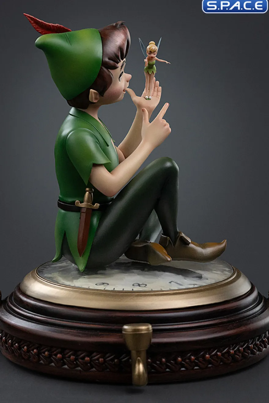 Peter Pan & Tinker Bell Statue
