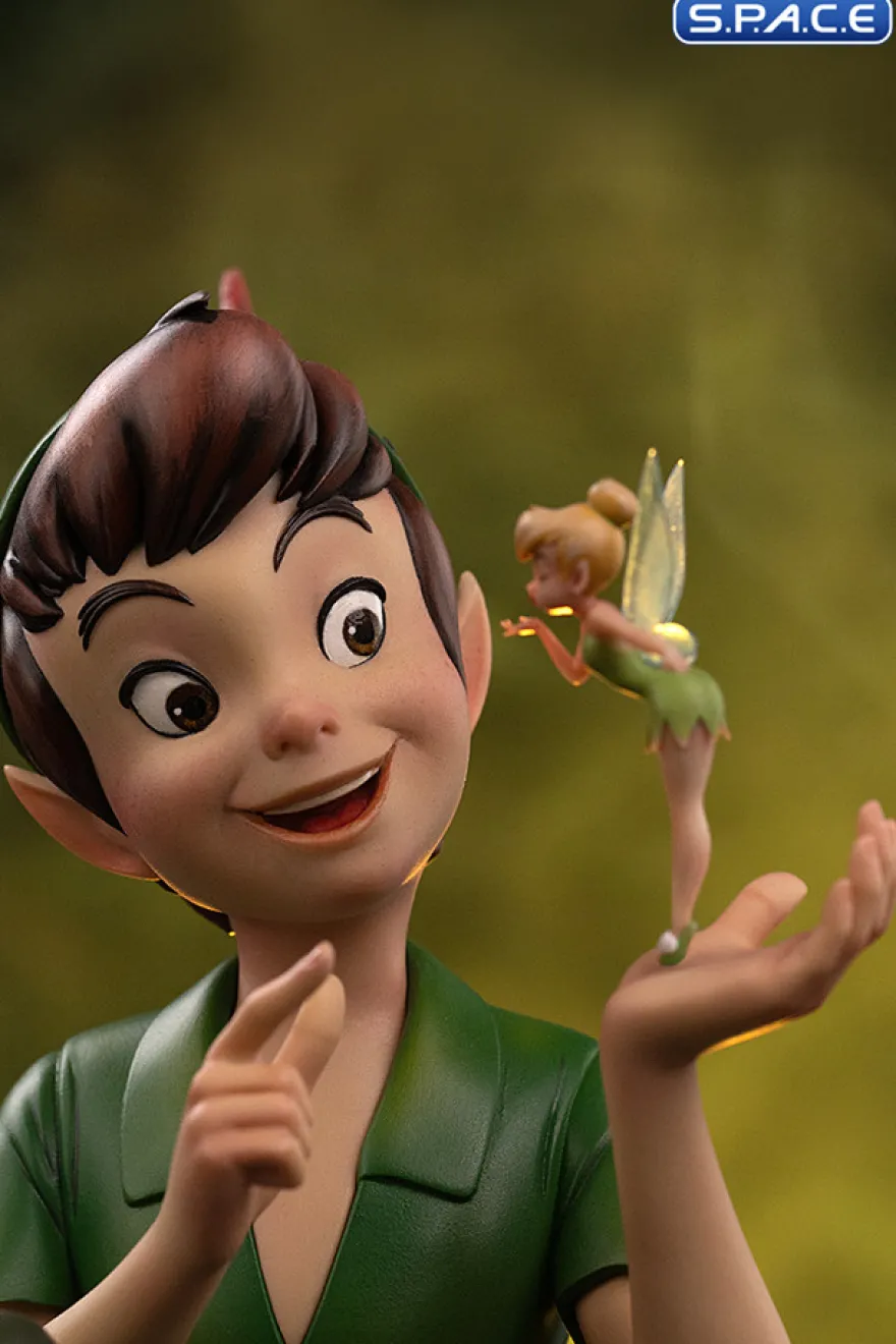 Peter Pan & Tinker Bell Statue