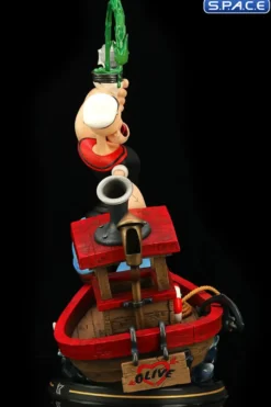 Popeye Statue - Olive Boat Version