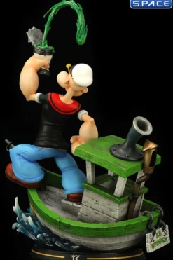 Popeye Statue - Spinach Boat Version