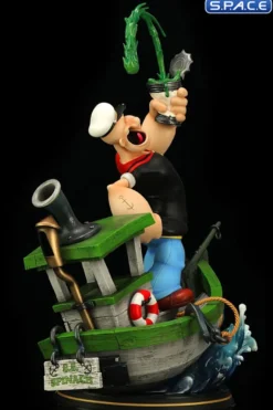Popeye Statue - Spinach Boat Version