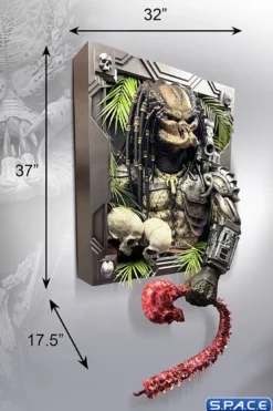 1:1 Predator Life-Size Wall Sculpture