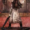 Red Pyramid Thing Statue