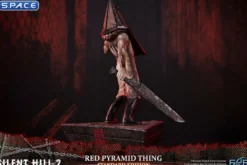 Red Pyramid Thing Statue