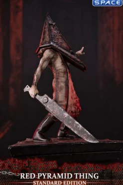 Red Pyramid Thing Statue