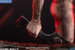 Red Pyramid Thing Statue