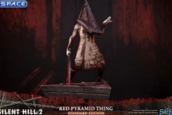 Red Pyramid Thing Statue
