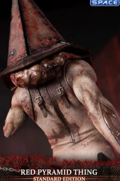Red Pyramid Thing Statue