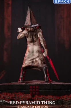Red Pyramid Thing Statue