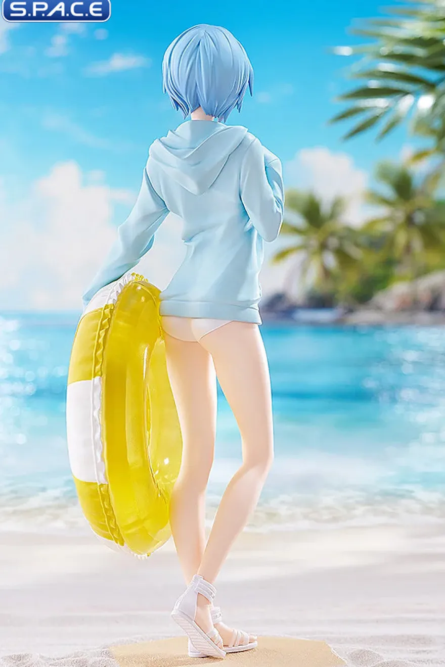 Rei Ayanami Beach Queens Pop Up Parade L PVC Statue