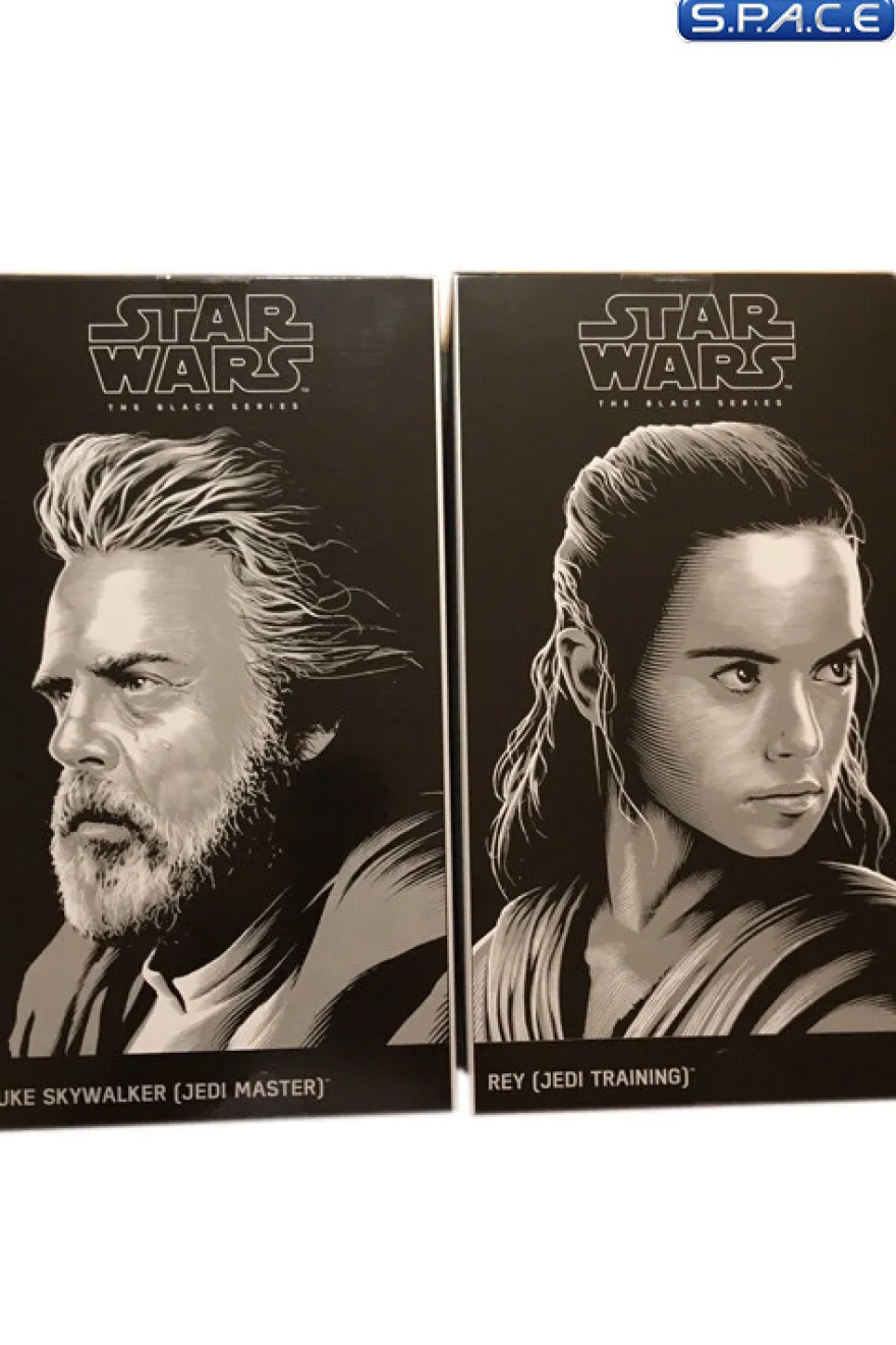 6" Rey and Luke Skywalker Box Set