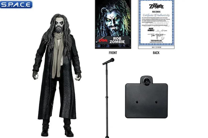 Rob Zombie Music Maniacs Metal