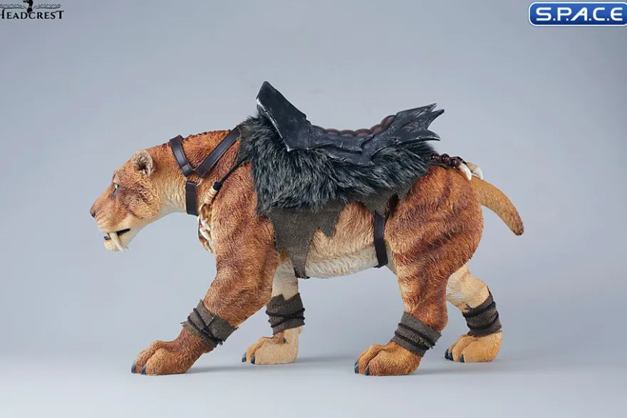 Saber-Toothed Tiger Statue