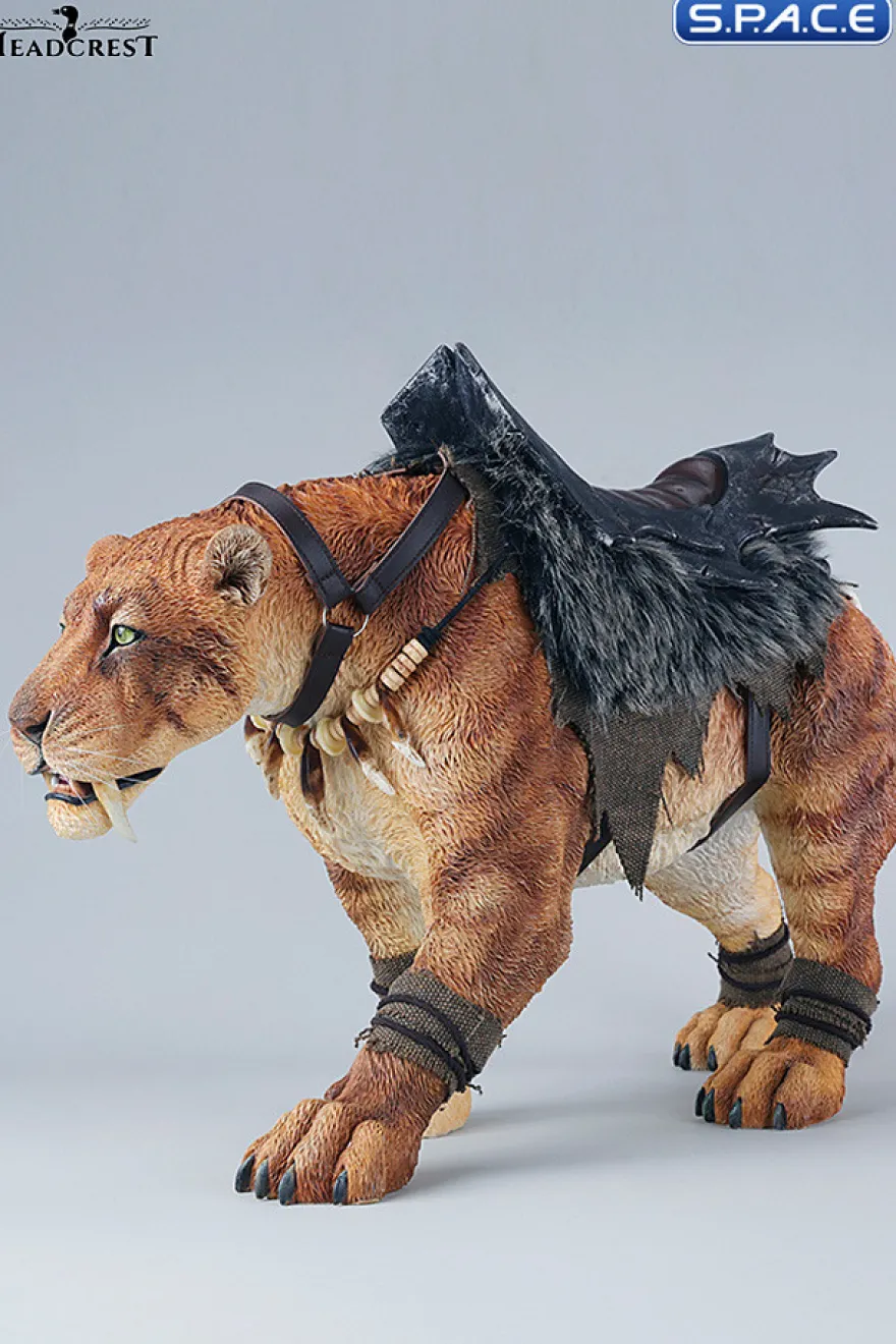 Saber-Toothed Tiger Statue