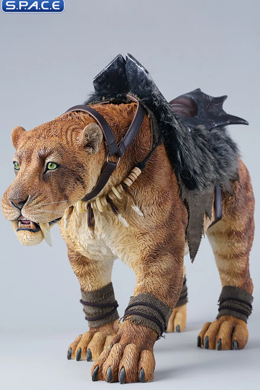 Saber-Toothed Tiger Statue