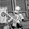 Samurai Usagi Yojimbo - black & white Version