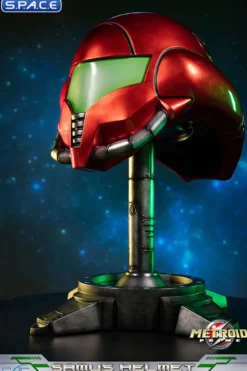 Samus Helmet Statue