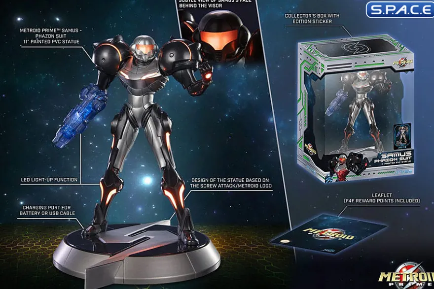 Samus Phazon Suit PVC Statue - Collector's Edition