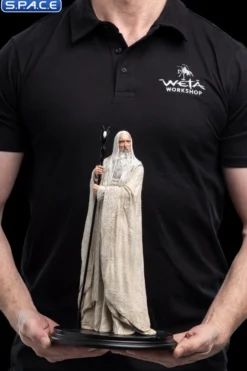 Saruman the White Wizard Statue