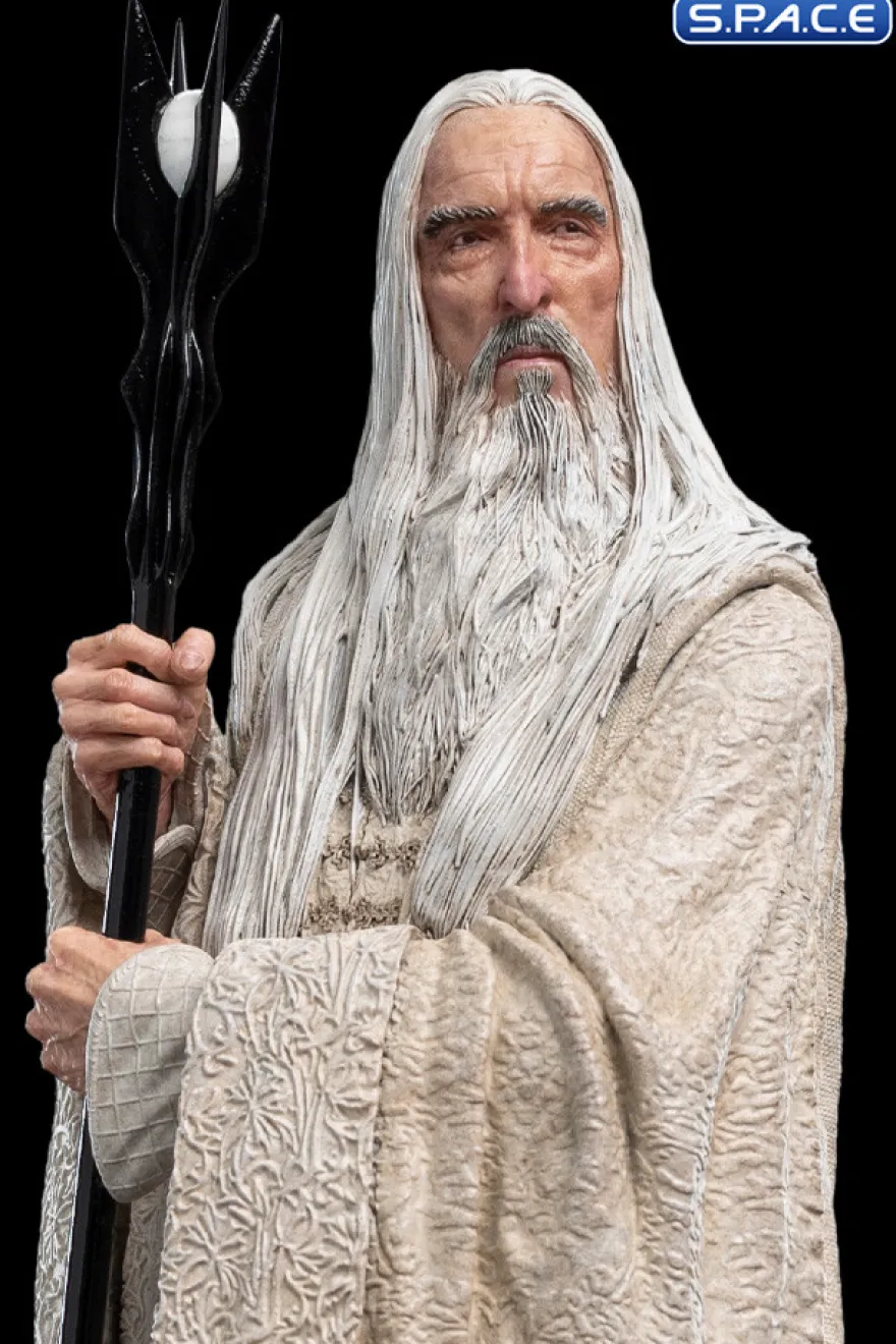 Saruman the White Wizard Statue