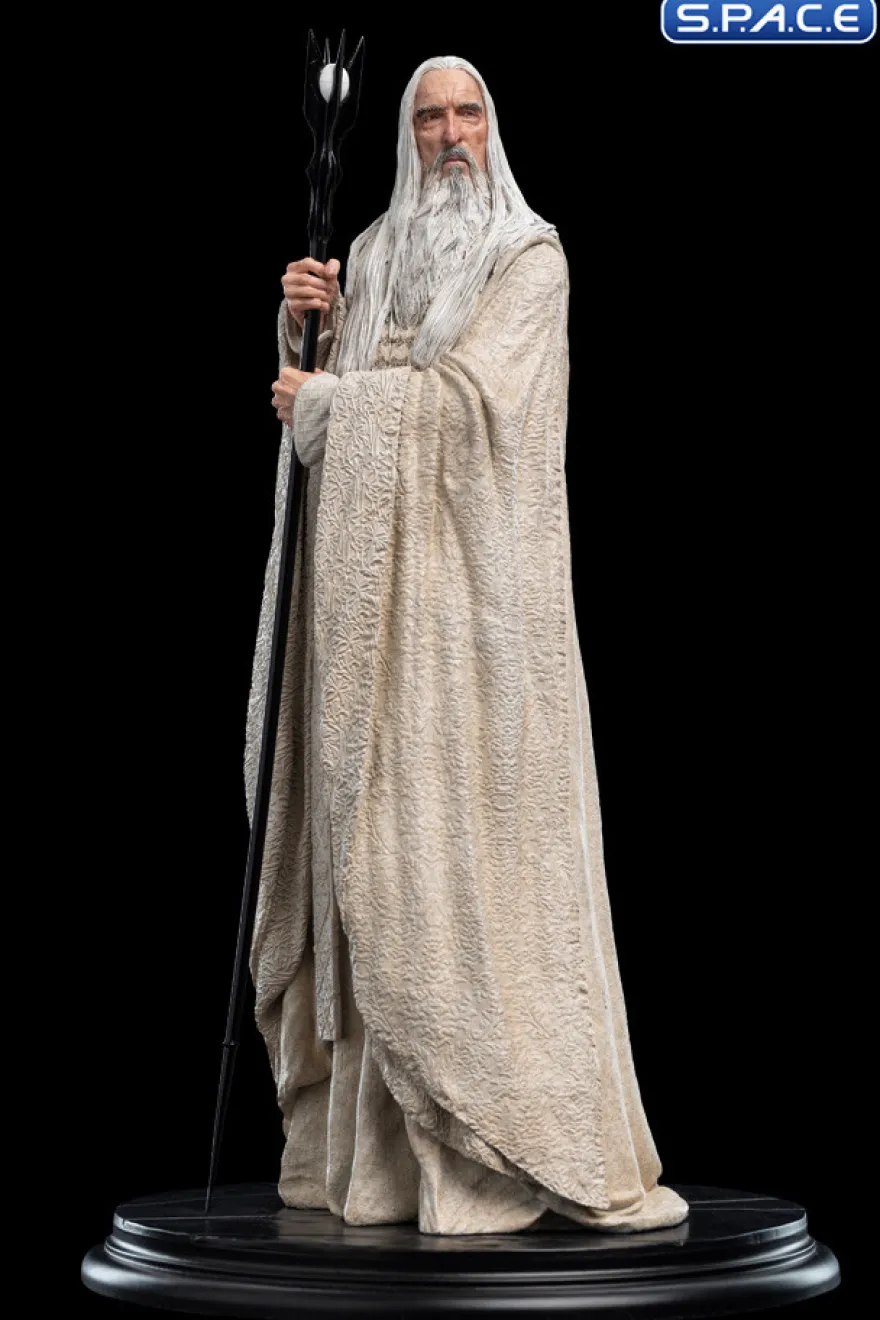 Saruman the White Wizard Statue