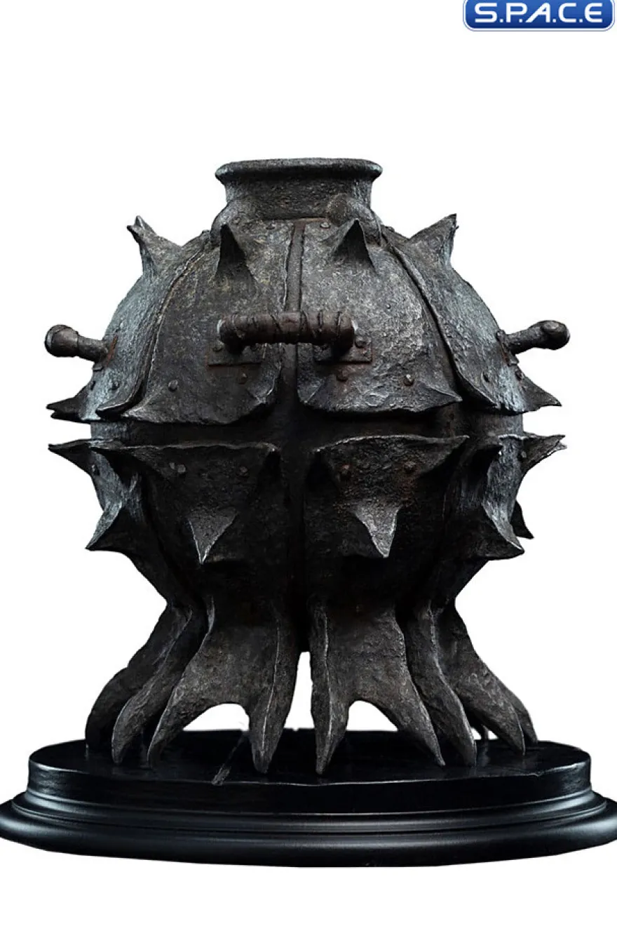 Saruman the White Wizard & the Fire of Orthanc Statue