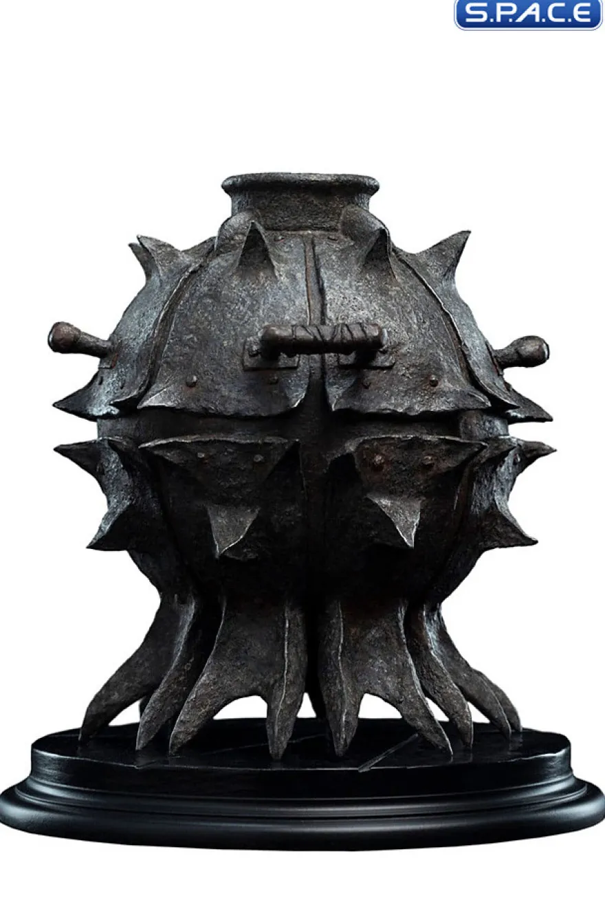 Saruman the White Wizard & the Fire of Orthanc Statue