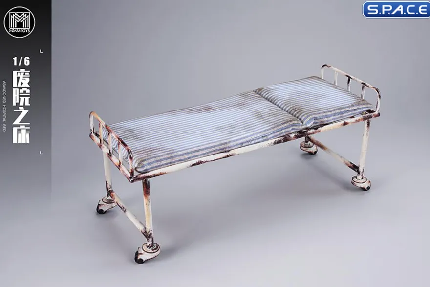 1/6 Scale Abandoned Hospital Bed