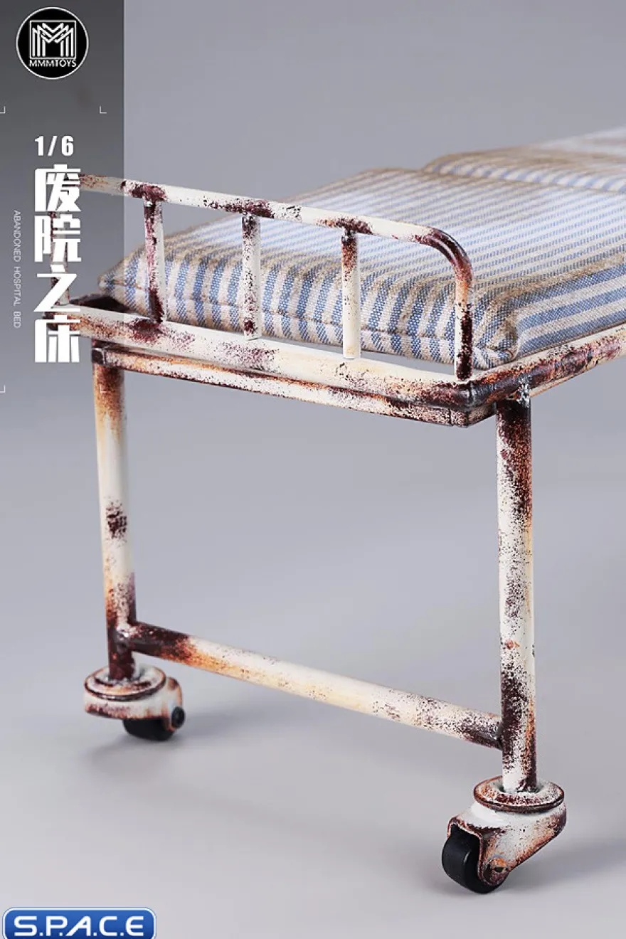 1/6 Scale Abandoned Hospital Bed